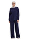 Medieval Blue Line Knit Suit - Khotwh